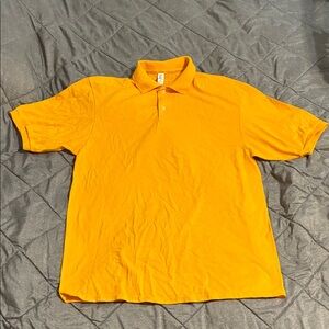 Jerzees Yellow Gold Polo Shirt